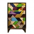 chest of drawers, multicolour