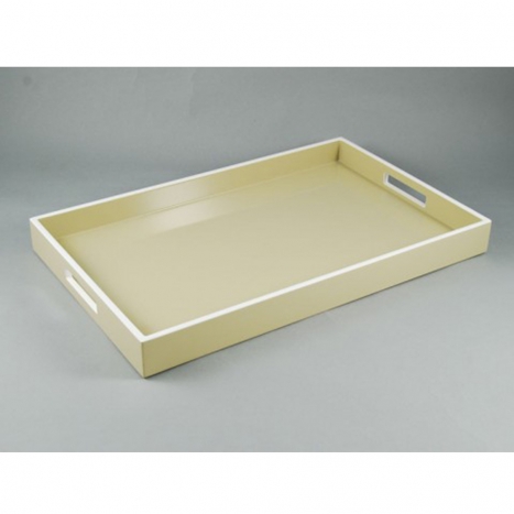 breakfast tray, taupe