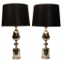 pair of table lamps, SOLD